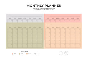 Monthly Planner 2022