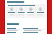 Features Wireframe Software, an UI Kit Template by MightyDesign (Thumbnail 4 of 9)