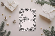 50 Snowflakes SVG Line Art, an Object Graphic by Dervik Art Store (Thumbnail 6 of 7)