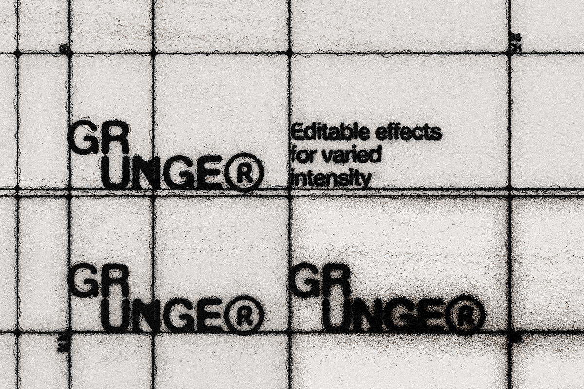 Instant Grunge Text Effect For Figma, an Action Add-On by ANTIIMATTERS (Photo 7 of 8)