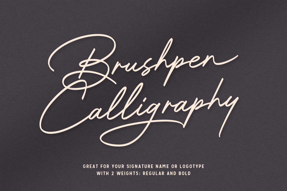 Bradford Signature, a Handwritten Font by Hendra Pratama (Photo 3 of 13)