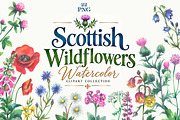 Scottish Wildflowers, an Object Illustration by FITALARTSNEDIGI (Thumbnail 1 of 7)