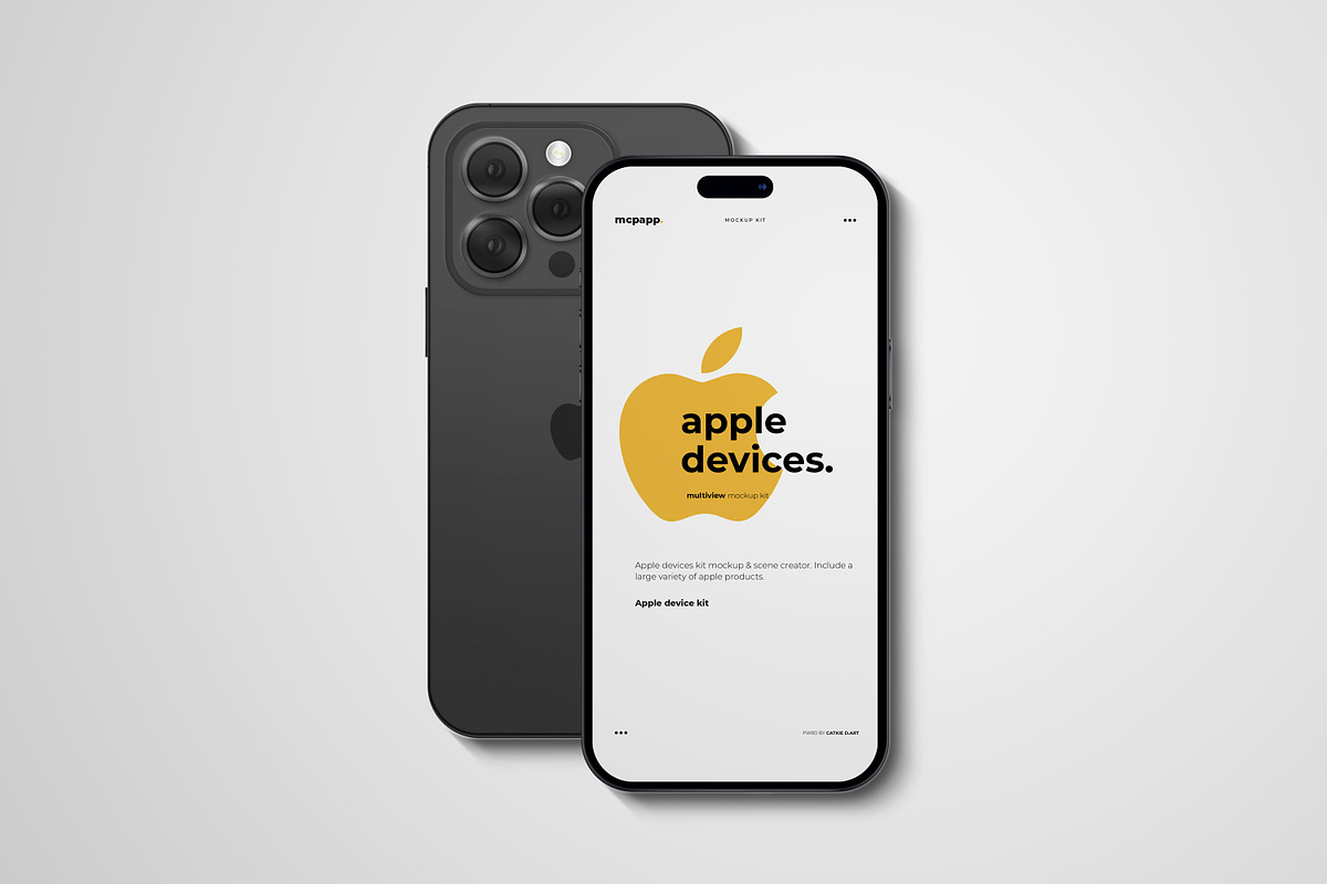 Apple Devices Mockup Kit, a Pens & Pencil Mockup by Catkie - Digital Art (Photo 23 of 26)