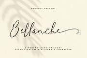 Bellanche, a Script Font by Goresan Studio (Thumbnail 1 of 15)
