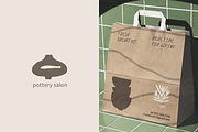 224 POTTERY CLIPART - HAND DRAWN, an Object Illustration by JuDesign (Thumbnail 10 of 25)