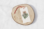 Watercolor Neutral Christmas clipart, a Seasonal Illustration by Lemon design (Thumbnail 9 of 11)