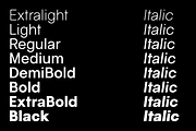 Binocular Sans Font Family, a Sans Serif Font by IRL by Outfit (Thumbnail 3 of 26)