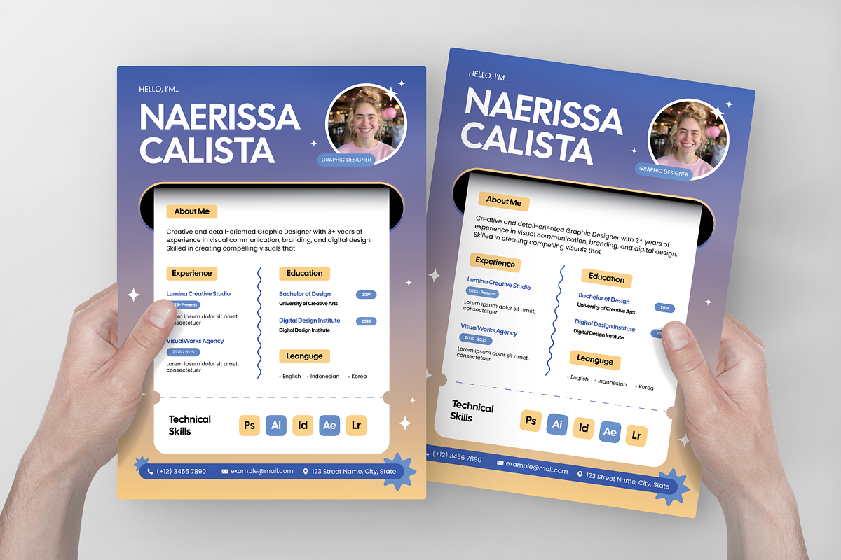 Creative Resume, a Resume Template by Annora Studio (Photo 6 of 6)
