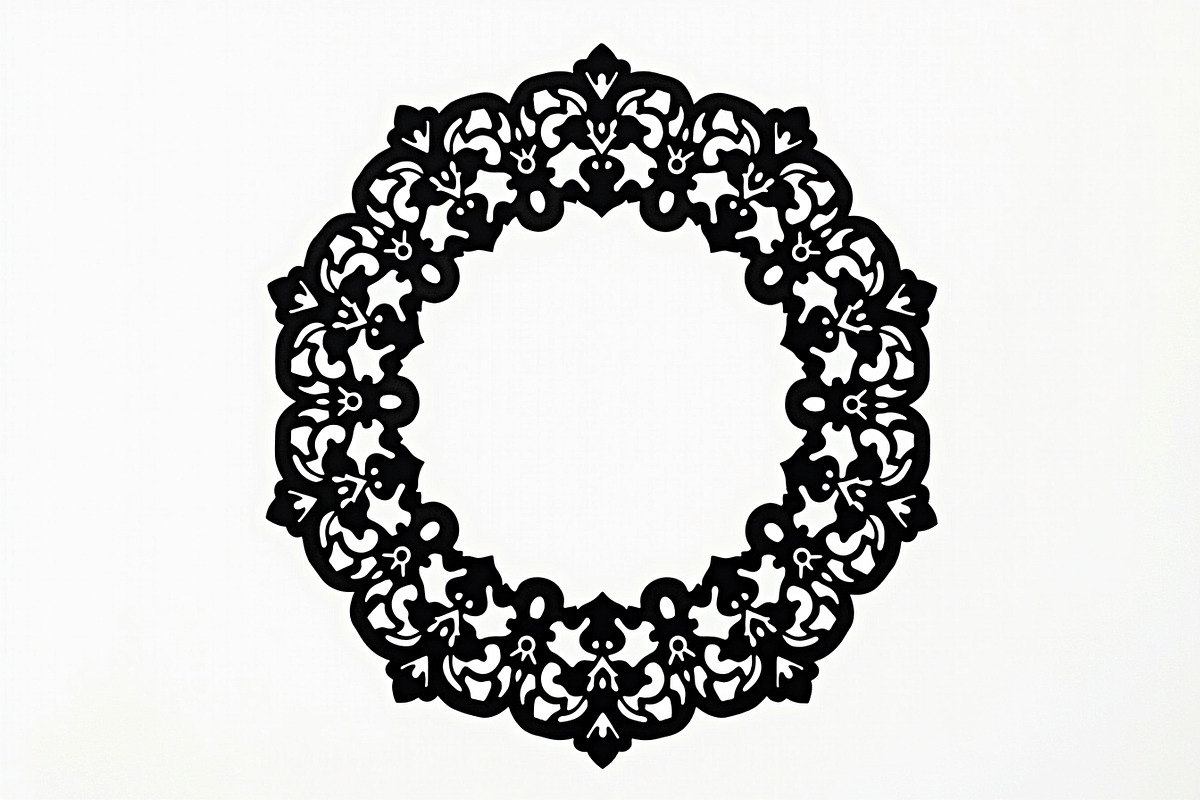 Mandala Frame with Abstract Floral, an Illustration by Amazin_art (Photo 5 of 16)