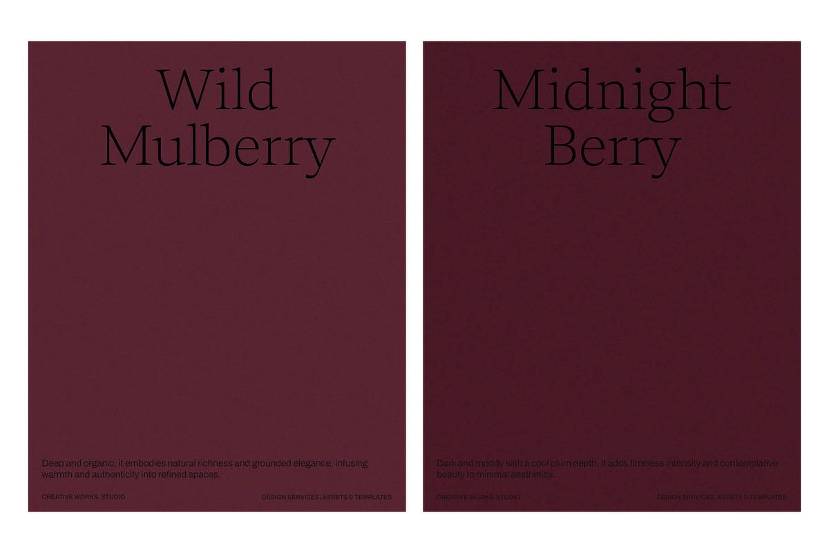 6 Berry Haze Grain Backgrounds, a Texture Graphic by CREATIVE WORKS. (Photo 4 of 5)