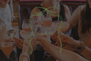 Sunday Champagne. Whimsical Font Duo, a Script Font by PaperJamLab (Thumbnail 12 of 13)