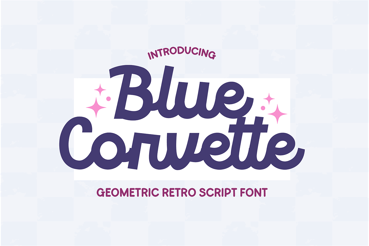 BLUE CORVETTE Monoline Script Font, a Script Font by Blush Font Co. (Photo 1 of 5)