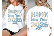 Happy New Year 2026 PNG, an Illustration by SinaCreation (Thumbnail 4 of 11)