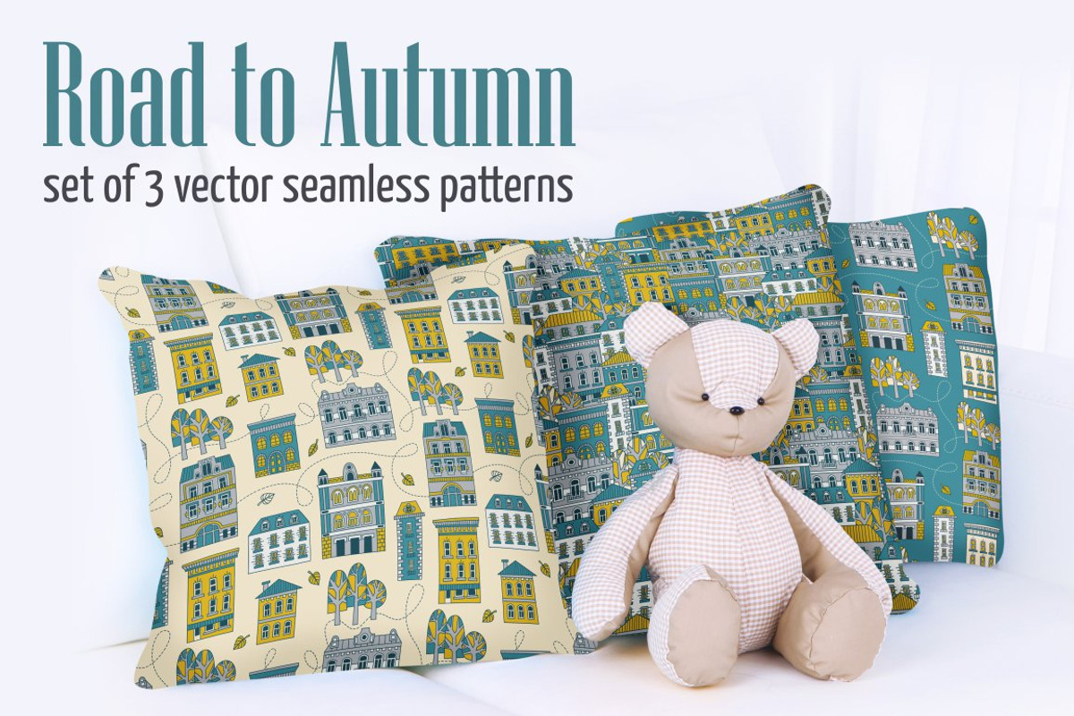 Road to Autumn, a Pattern Graphic by LunaSolvo (Photo 1 of 2)