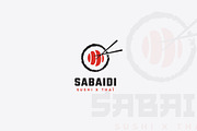 Sabaidi Sushi x Thai Logo Template, a Branding & Logo Template by Nowshinz Shoma (Thumbnail 1 of 3)