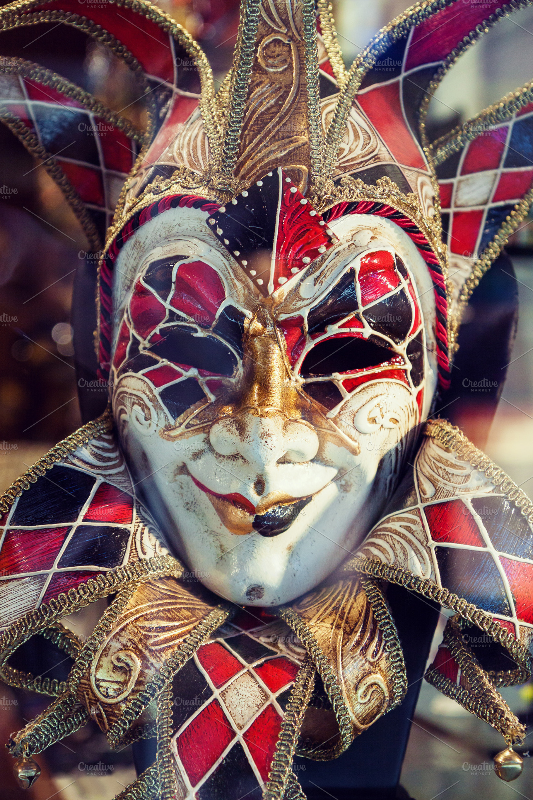 Venetian mask closeup, an Arts & Entertainment Photo by BOOCYS