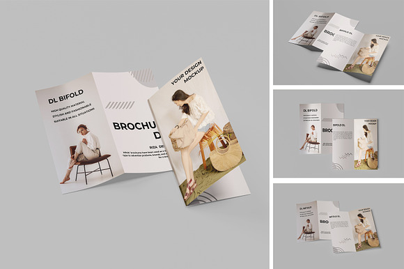 Bifold DL Flyer Mockups preview 6