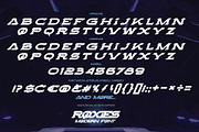 ROXIES - Modern  Font, a Font by Gassstype (Thumbnail 6 of 9)
