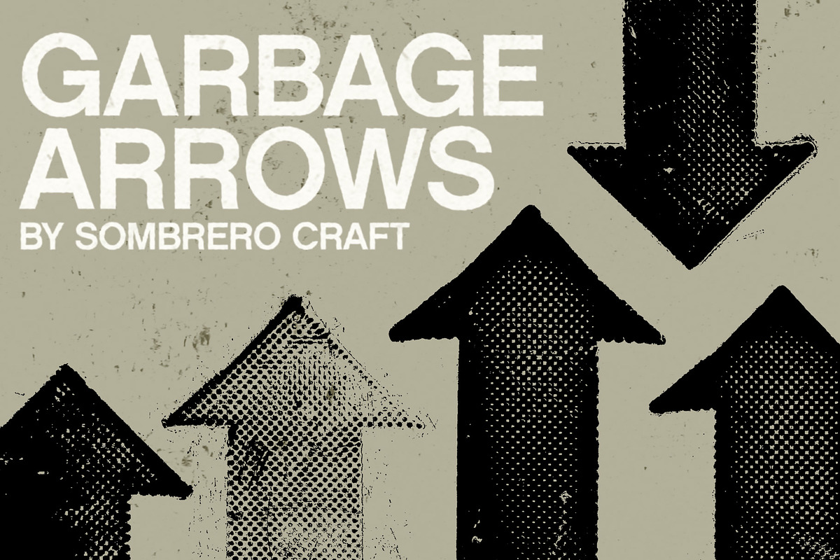 Garbage Arrows, an Object Graphic by Sombrero Craft (Photo 1 of 3)