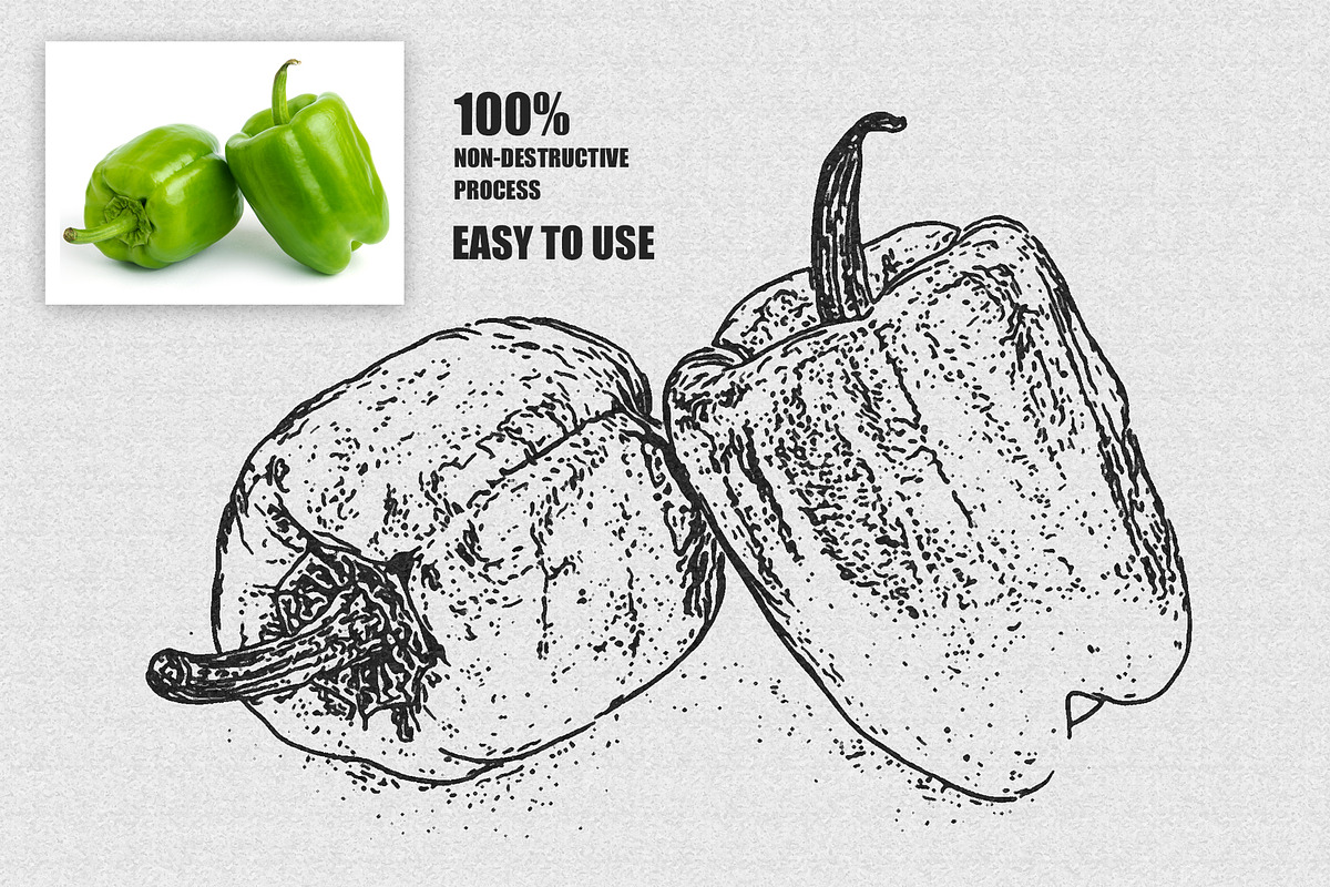Vector Maker Photoshop Action, an Action Add-On by DesignCave (Photo 3 of 5)