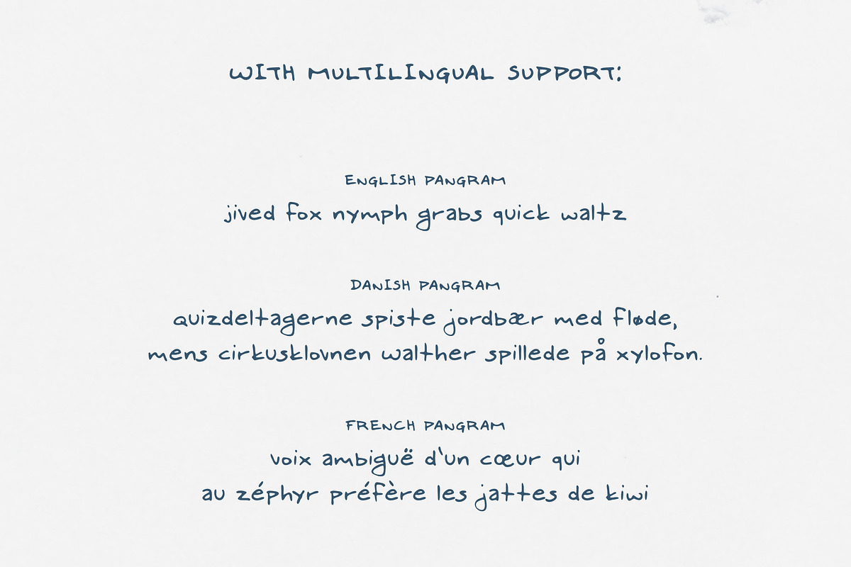 Greek Font Okeanos Handwritten preview 5