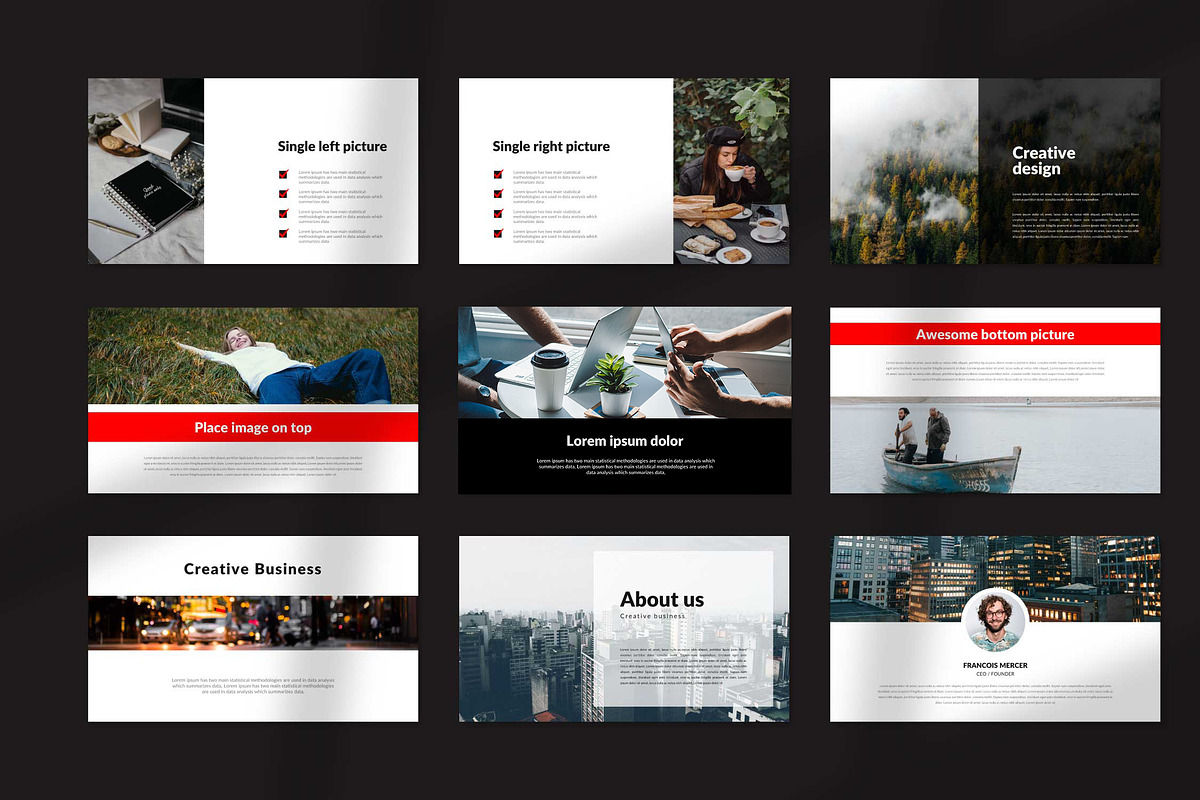 Makima PowerPoint Template, a Presentation Template by Twntysix (Photo 2 of 4)