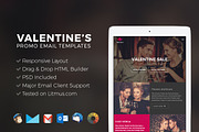 Febriani Valentine Email Template, an Email Template by NancyS (Thumbnail 1 of 4)