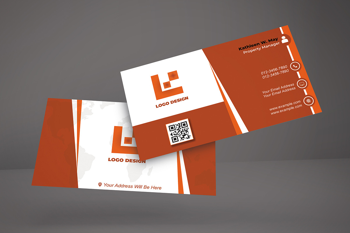 Professional Business Card PSD preview 2