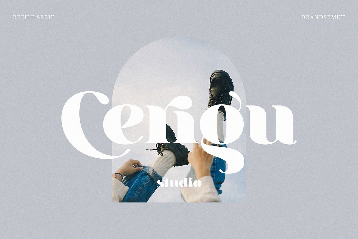 Refile || Vintage Display Serif, a Serif Font by BrandSemut (Photo 4 of 10)