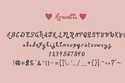 Aracelli: Hand-lettered Typeface, a Script Font by The Reb. Shop (Thumbnail 3 of 4)