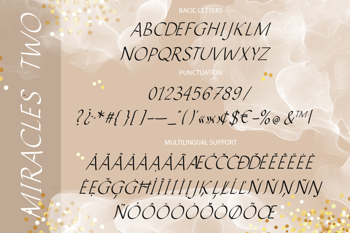 Miracles Duo Font + Extras, a Script Font by Red Ink (Photo 9 of 14)