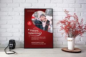 Valentine's Day Party Invitation, an Invitation Template by retrographix