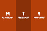 Letter H I J Bread Modern Logo Set, a Branding & Logo Template by Pray Art Design Studio (Thumbnail 2 of 2)