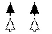Christmas tree icon, a Duotone Icon by RAHMAT (Thumbnail 3 of 4)