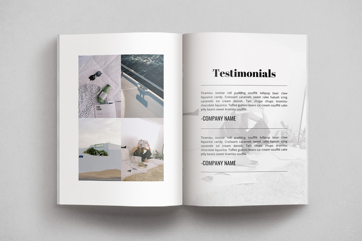 Orianna CANVA Media Kit, a Magazine Template by Gillian Sarah (Photo 10 of 10)