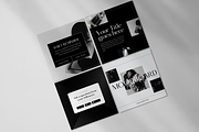 Monochrome Modern Social Templates, a Templates & Theme by Amado Brand Design Studio (Thumbnail 5 of 6)