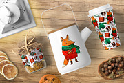 Cozy Fox set, an Animal Illustration by Ekaterina Goncharova (Thumbnail 5 of 8)