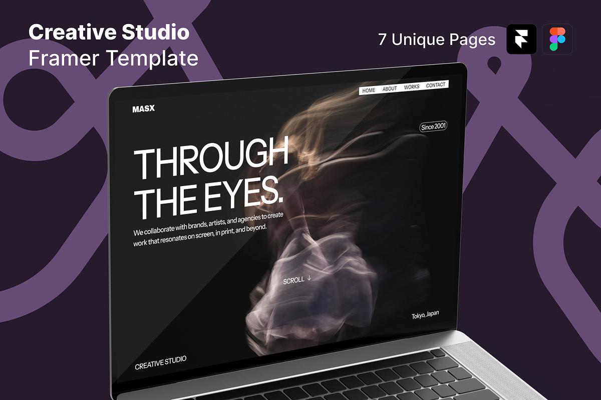 Creative Studio Framer Template