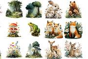 Watercolor Spring Clipart Bundle, an Illustration by DreamArtGraphic (Thumbnail 2 of 4)