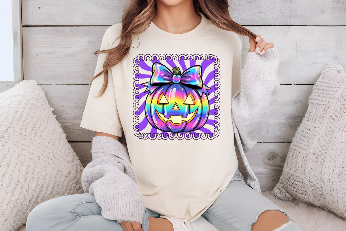 Halloween Iridescent Ghost PNG Bundl, an Illustration by Libby Wishes (Photo 7 of 10)