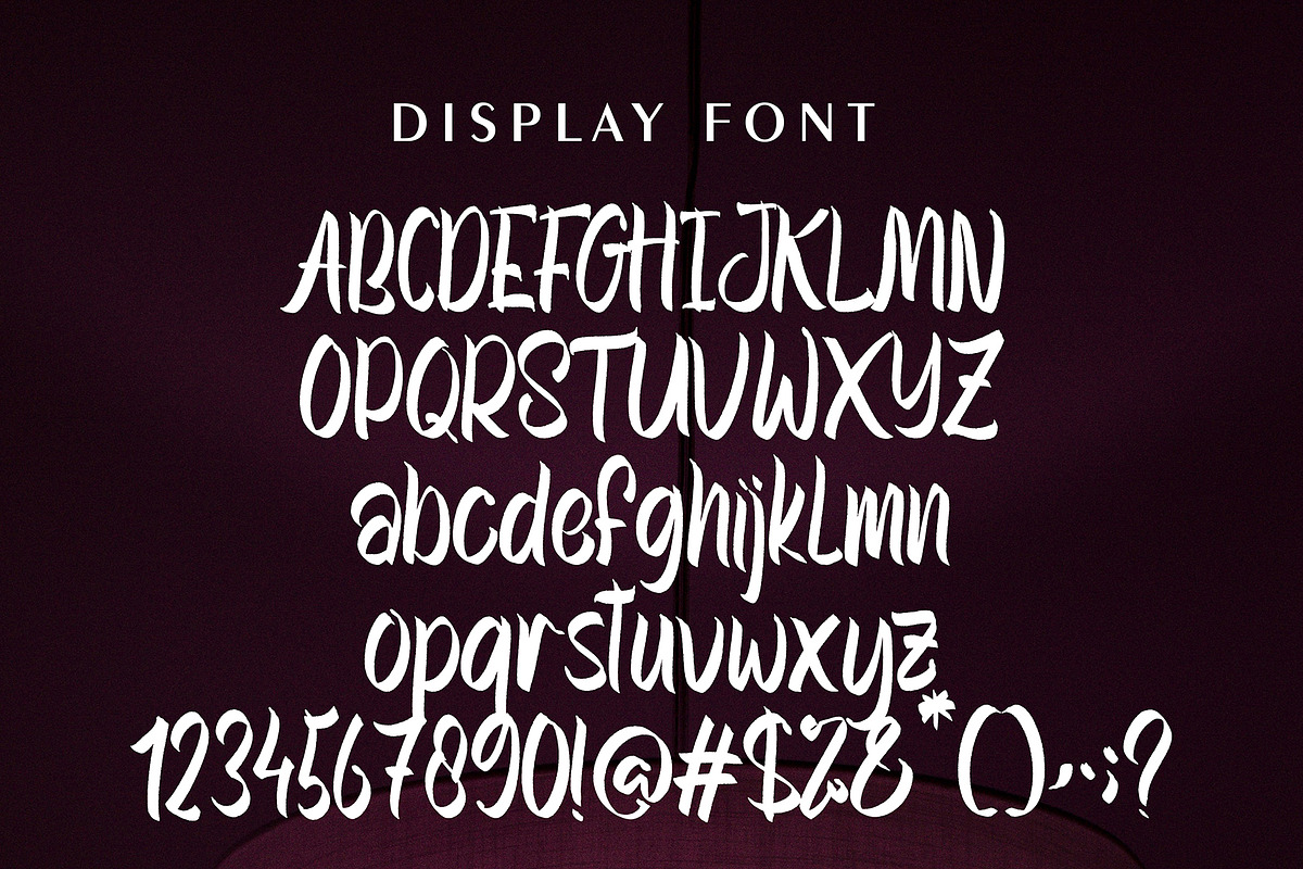 Ghotic Ink, a Script Font by pineungtype (Photo 3 of 4)