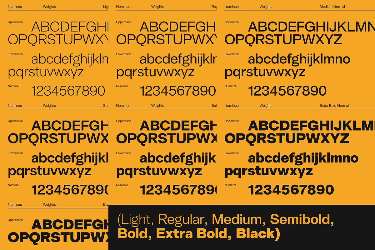 Uncmmn Nominee Sans Serif 21 Style, a Font by Kotivoro (Photo 18 of 30)