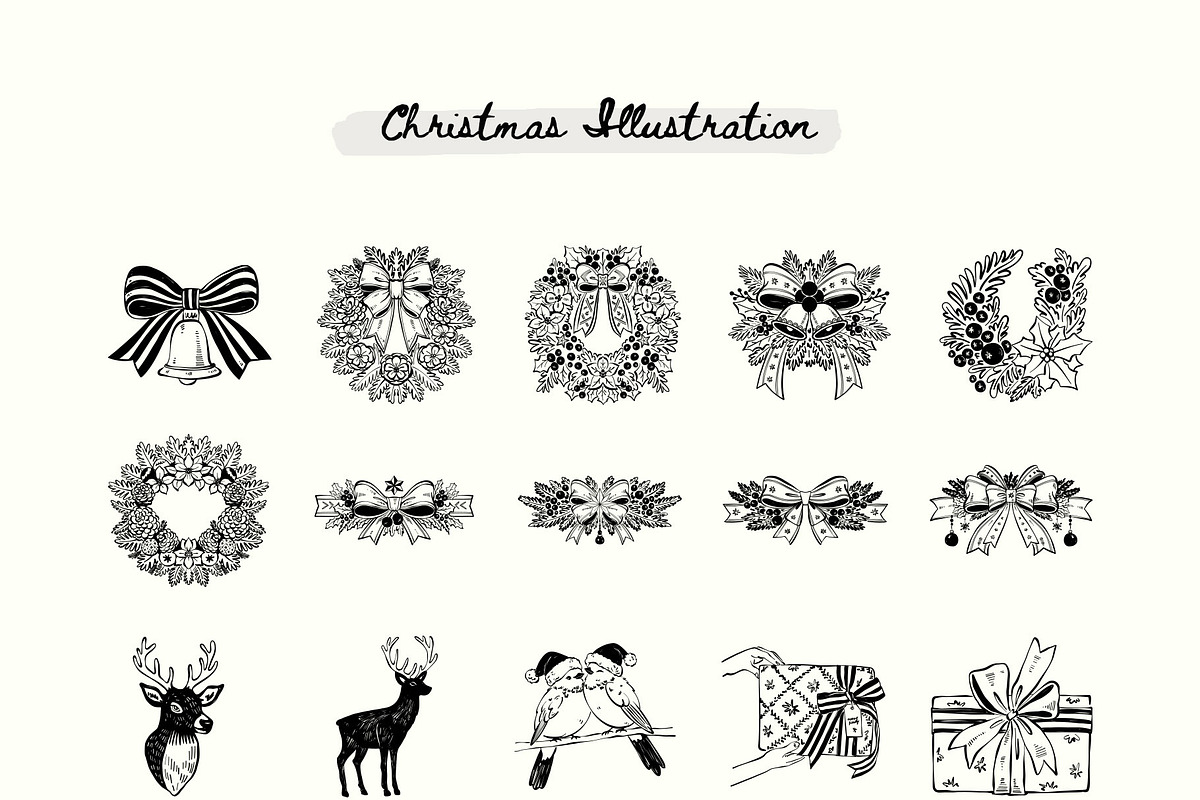 Sketchbook Christmas | Illustration, a Seasonal Illustration by KetteCreate (Photo 6 of 14)