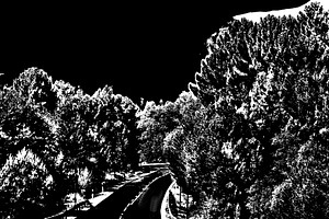 Mountain highway graphic, a Background Graphic by DanFLCreativo