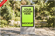 Digital Kiosk Outdoor Park PSD, an Advertising Mockup by Bruno's Shop (Thumbnail 1 of 3)