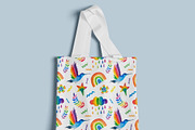 Watercolor Rainbow Clipart & Pattern, an Illustration by ArtIrisArt (Thumbnail 19 of 22)