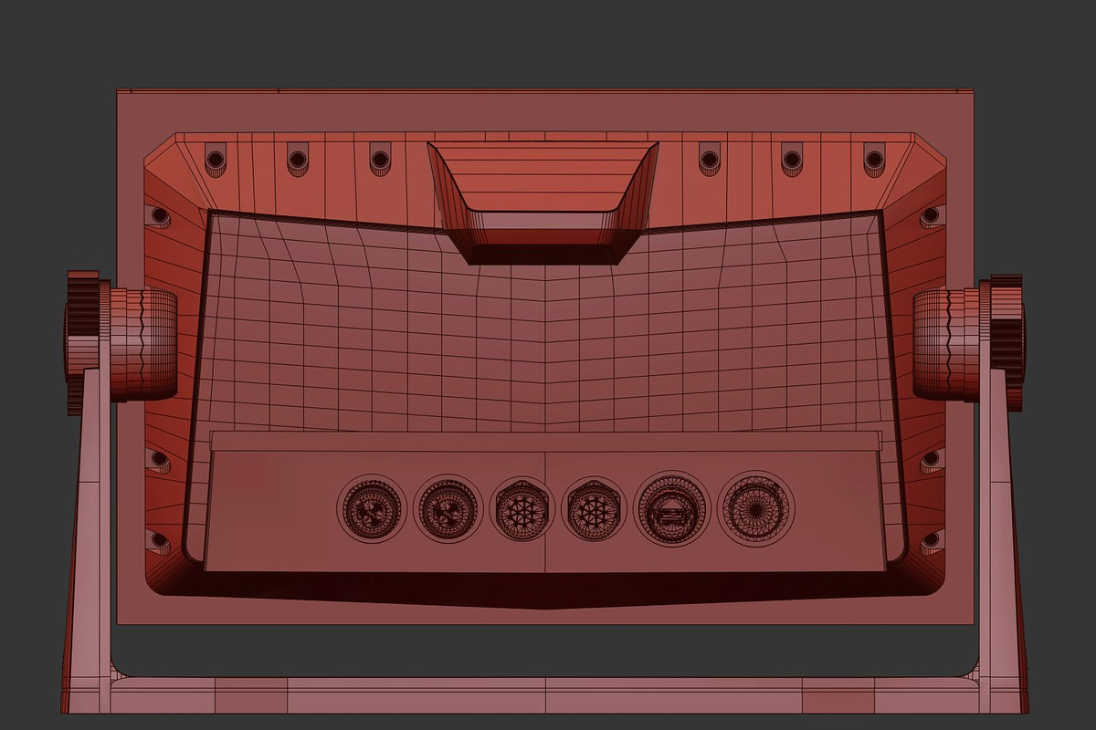 Marine GPS system 3d - Simrad type, an Object 3D Model by RoHo Productions (Photo 16 of 18)