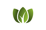 Green Leaf Logo, a Branding & Logo Template by GenesisCreativeCo (Thumbnail 2 of 2)
