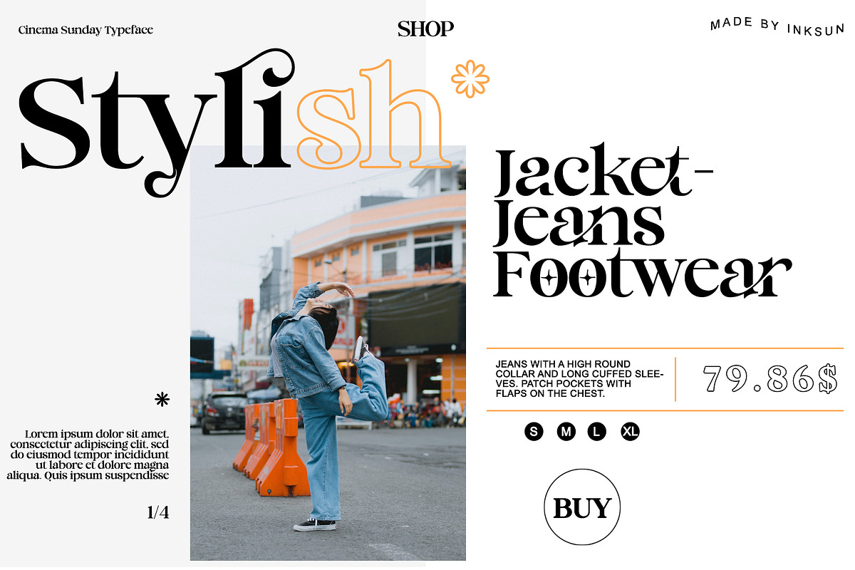 cinema sunday, a Serif Font by INKSUN™ (Photo 4 of 11)