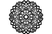 Intricate Black Mandala Circle, a Decorative Illustration by Designer_Momina (Thumbnail 13 of 20)